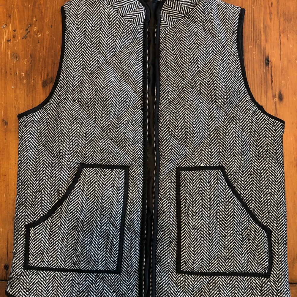 Herringbone vest